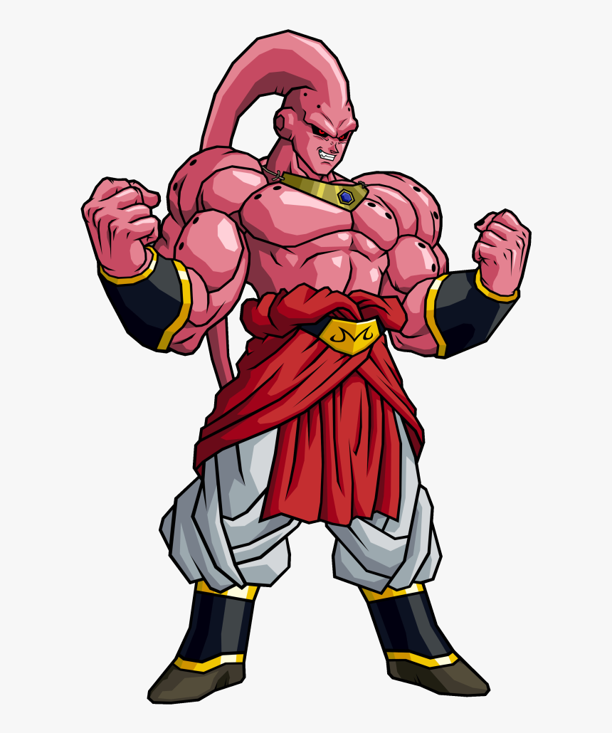 Transparent Broly Png - Majin Buu Absorbe A Broly, Png Download