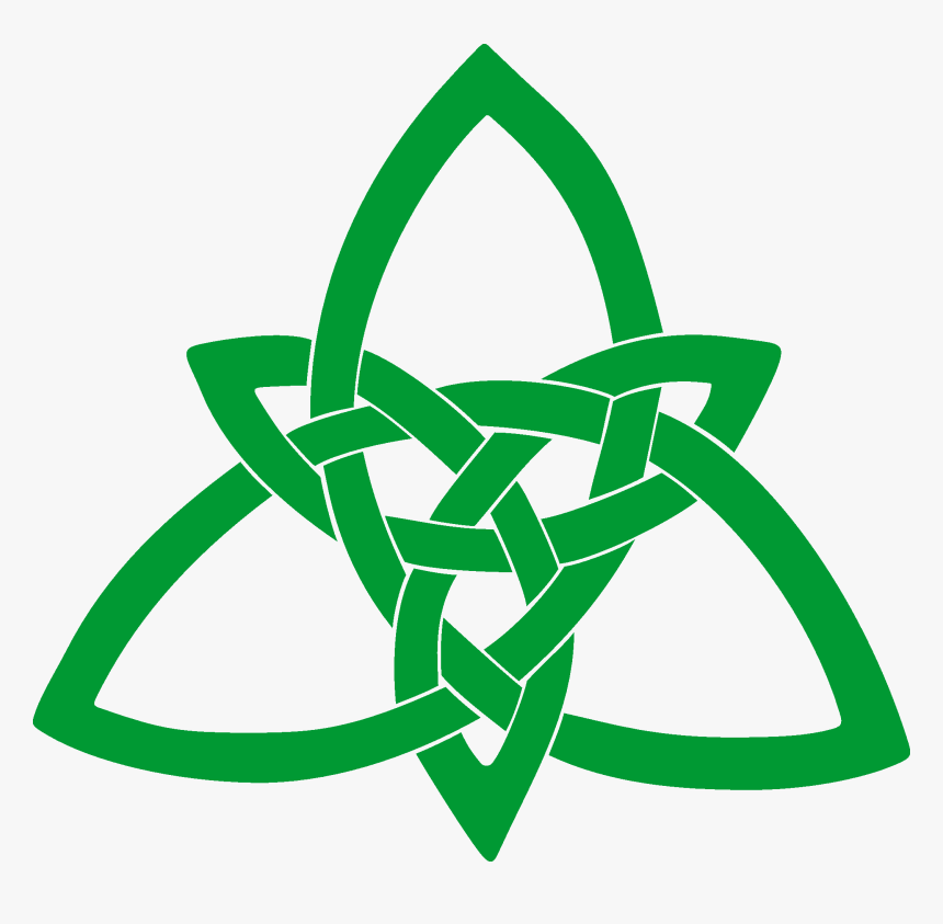 Celtic Knot Clipart - Celtic Three Point Knot Symbols, HD Png Download
