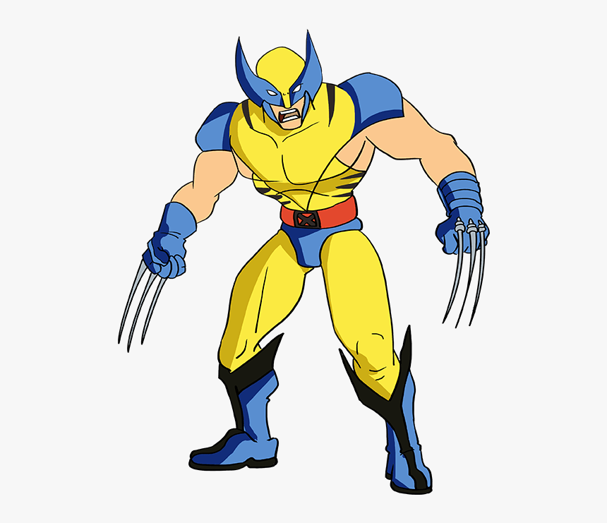 How To Draw Wolverine From X-men - Action Figure, HD Png Download