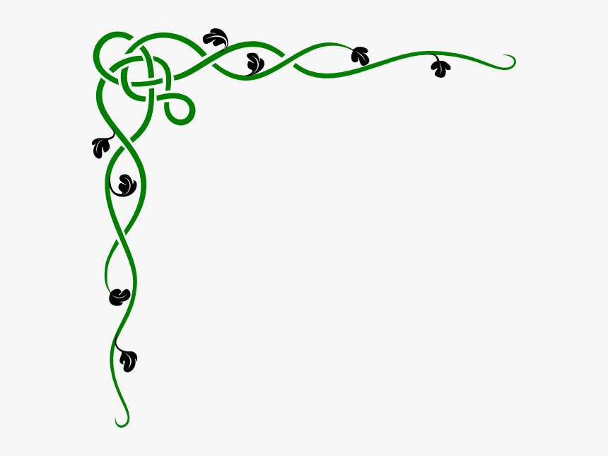 Vine Border Clipart, HD Png Download