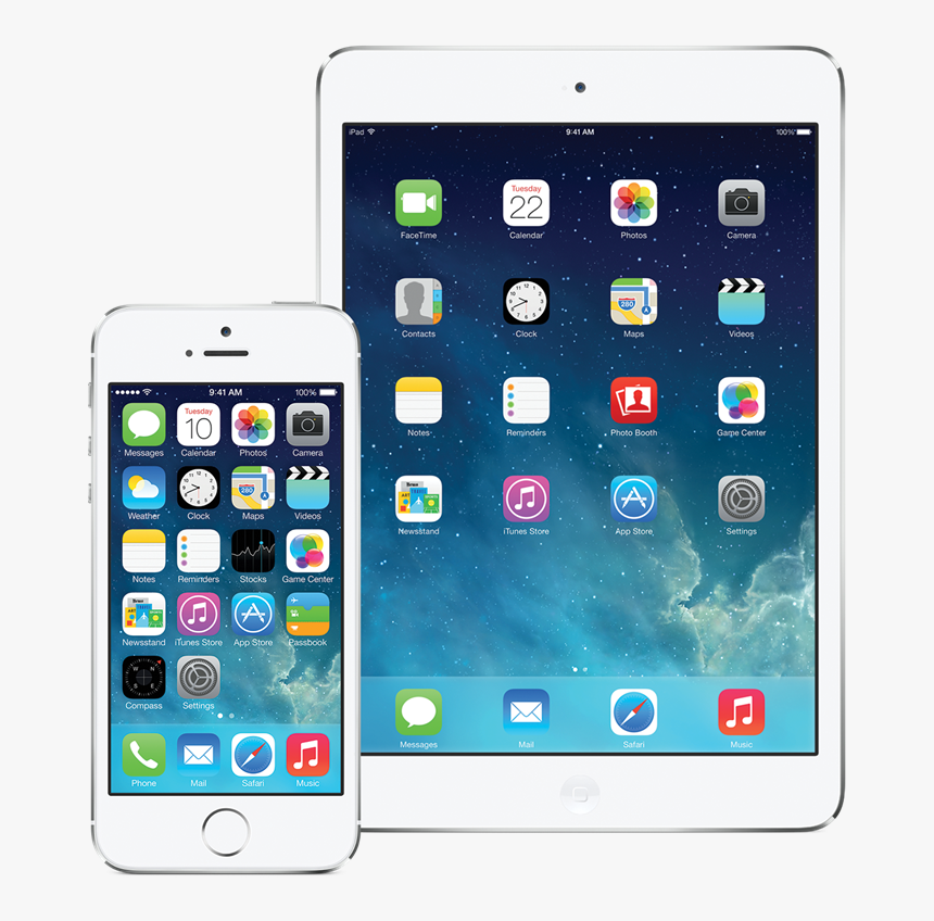 Ipad Iphone Ios7 - Home Button For Ipad 3, HD Png Download
