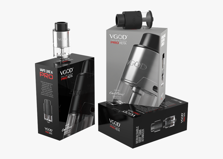 A God - Vgod Pro Trick Tank, HD Png Download