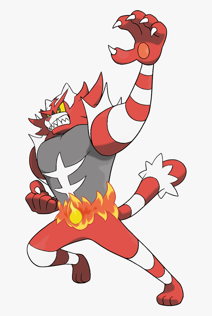 Incineroar White, HD Png Download