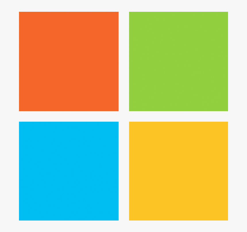 Transparent Background Microsoft Logo, HD Png Download