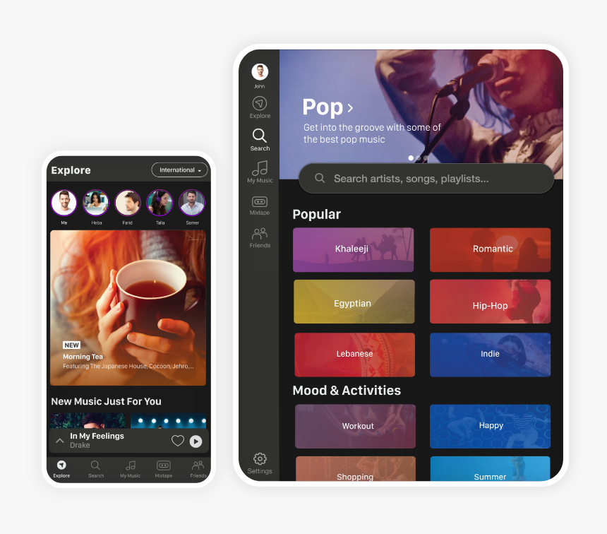 Transparent Listening To Music Png - Smartphone, Png Download