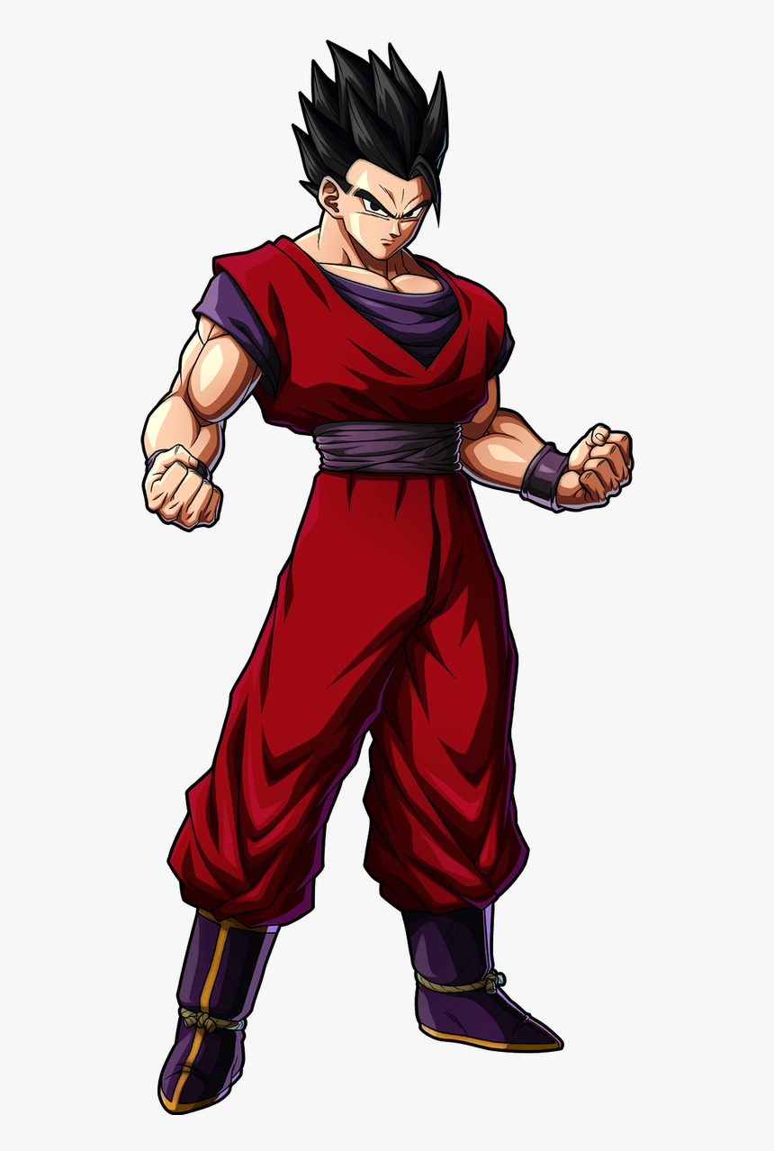 Nate On Twitter - Adult Gohan Db Fighterz, HD Png Download