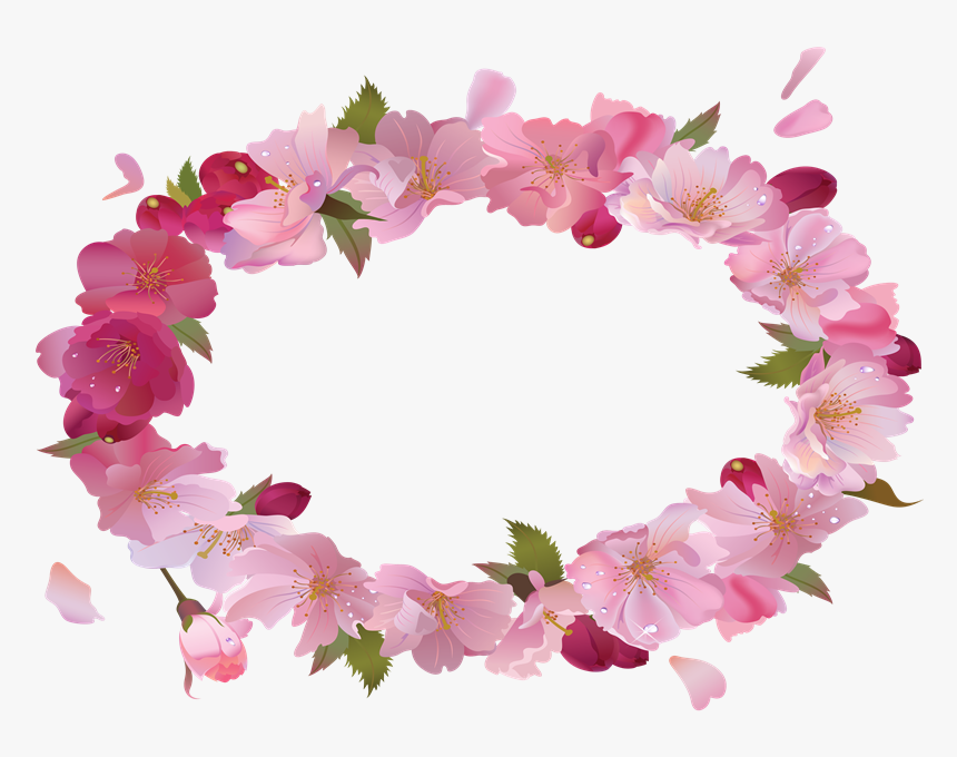 Transparent Efectos Png Para Photoscape - Marco De Flores Photoscape, Png Download