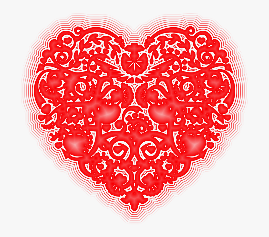 Transparent Nubes Png Para Photoscape - Calados De Corazon Png, Png Download