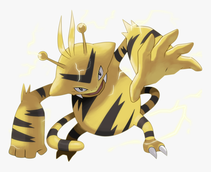 Pokemon Electabuzz Is A Fictional Character Of Humans - Electabuzz Png Pokemon, Transparent Png