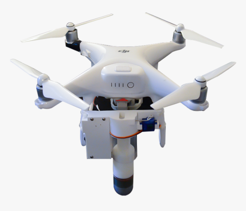 Dji Phantom 4 Ied Shuttlecock Munition Dropper Inert - Drone, HD Png Download