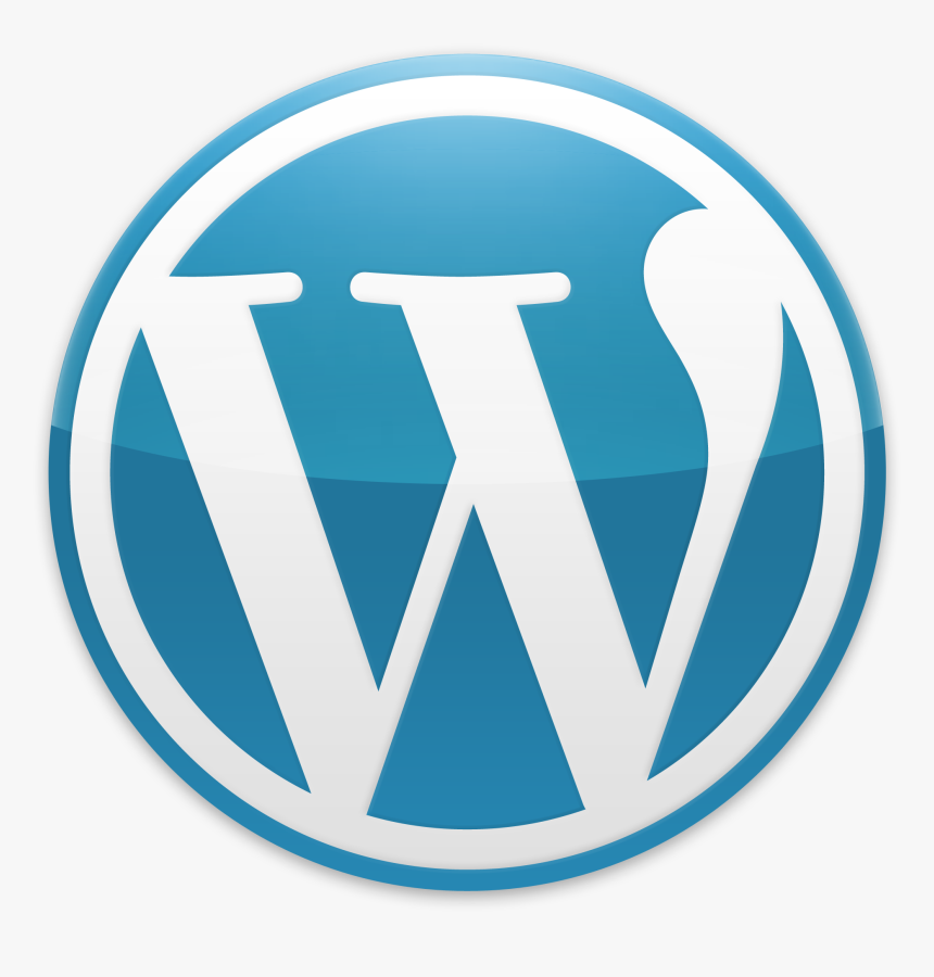 Wordpress Blue Logo - Vector Wordpress Logo Png, Transparent Png
