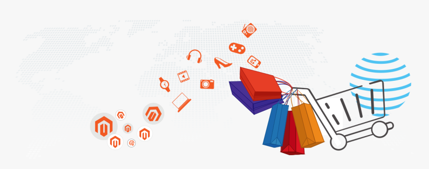 Magento Ecommerce Web Development Banner, HD Png Download
