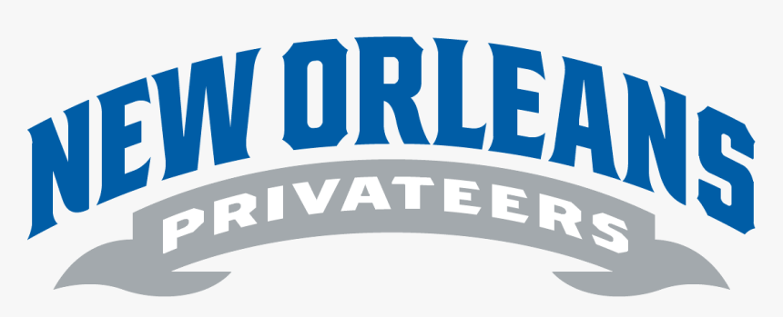 New Orleans Privateers Wordmark - New Orleans Privateers Logo, HD Png Download