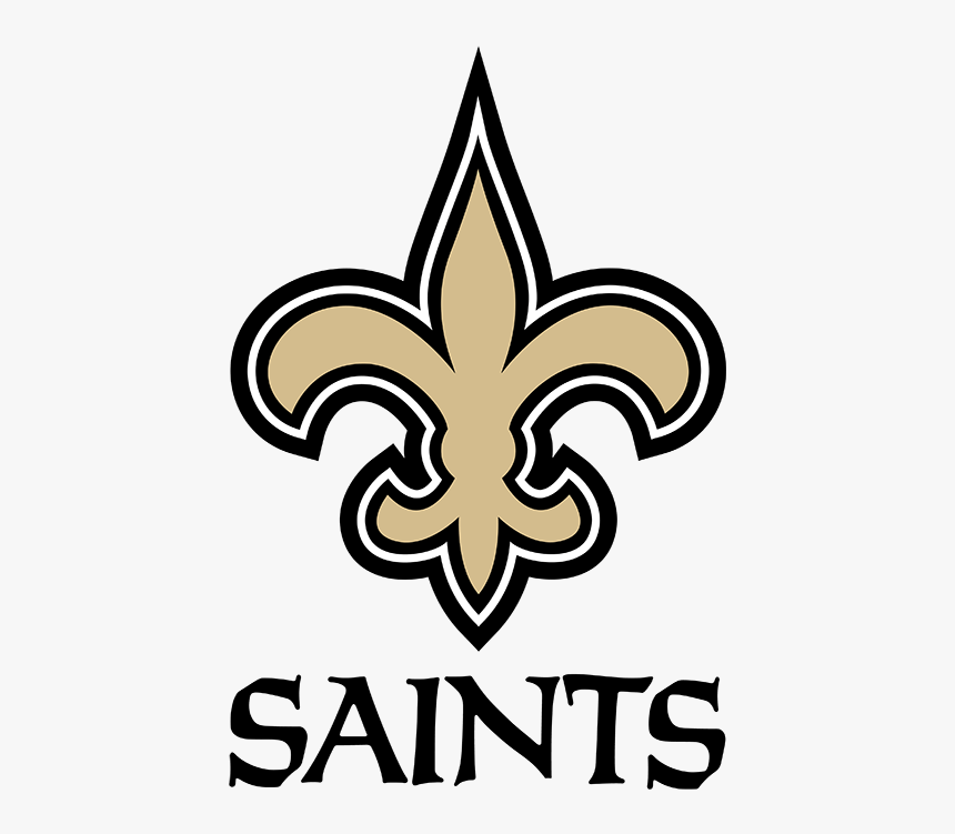 New Orleans Saints Team Logo - New Orleans Saints Logo, HD Png Download