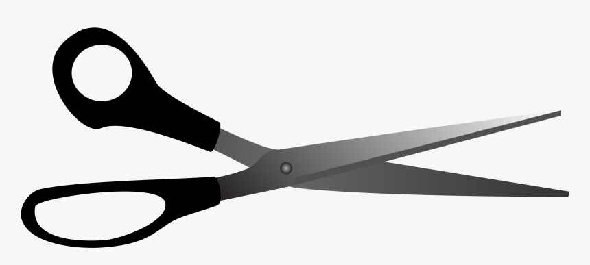 Scissor Clipart Cut Here, HD Png Download