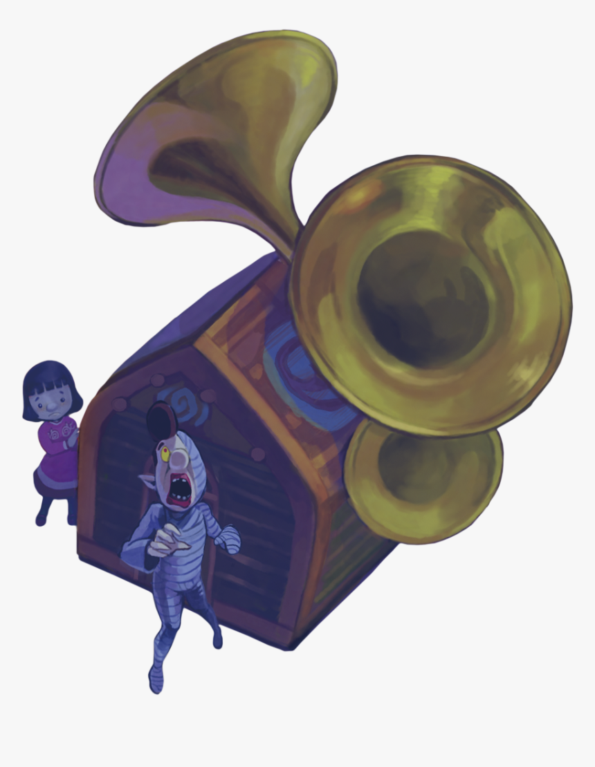 Mm3d Cast Artwork Pamela Father - Pamela Zelda Fan Art, HD Png Download