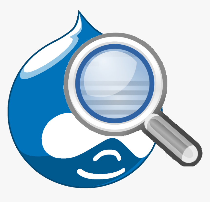 Drupal Code Review Logo - Water Drop Logo With Face, HD Png Download