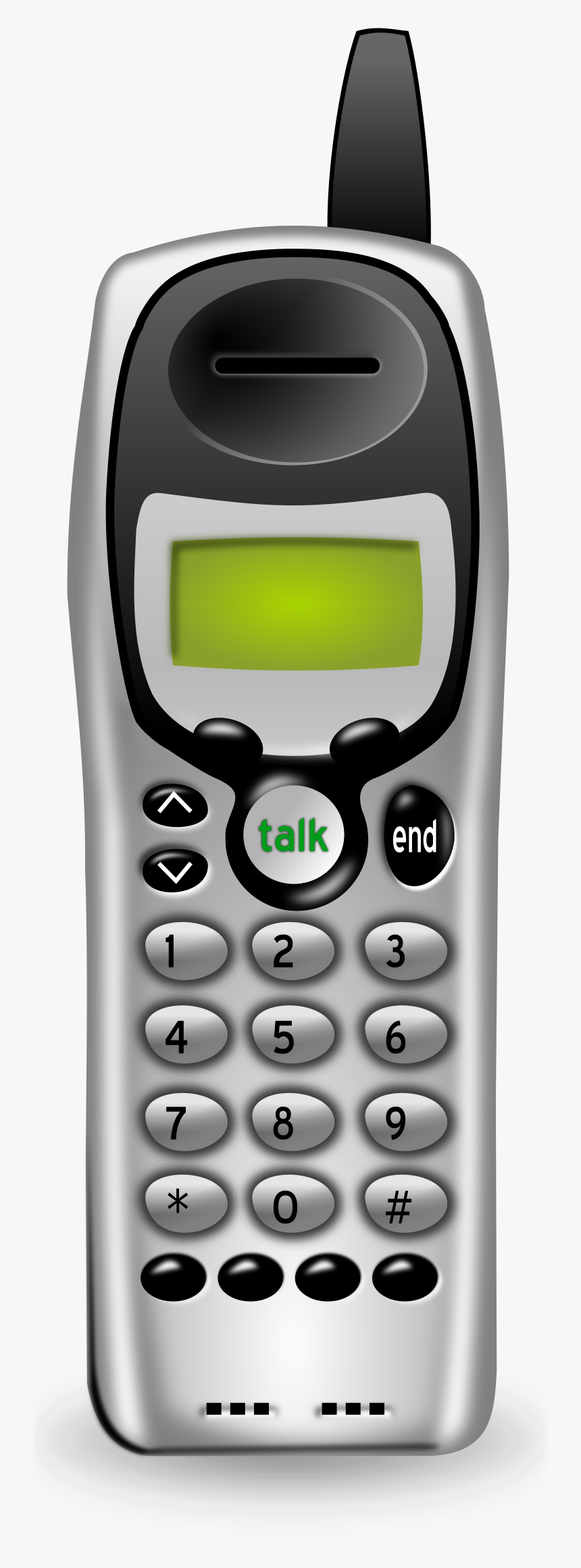 Cordless Phone Clip Arts - Cordless Phone Clipart, HD Png Download