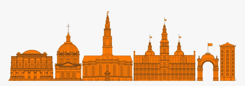 Cheap Flights To Copenhagen - Siluets Copenhagen, HD Png Download