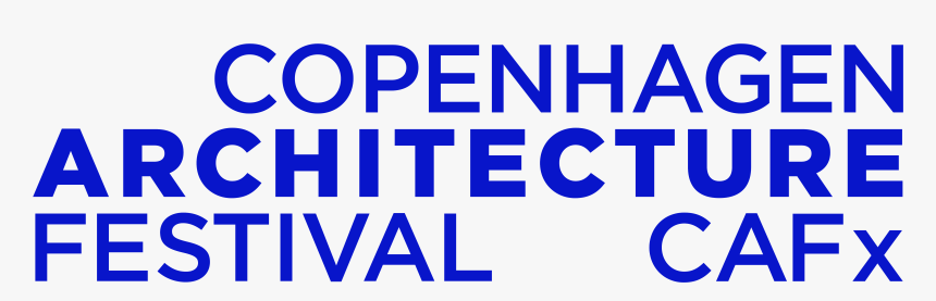 Cafx Logo 2016 - Copenhagen Architecture Festival Logo, HD Png Download