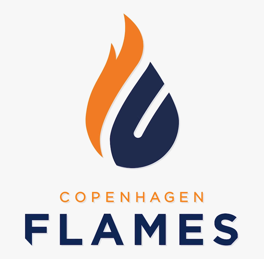 Copenhagen Flames Academylogo Square - Copenhagen Flames Logo, HD Png Download