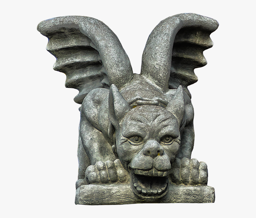 Sculpture, Figure, Gnome, Dragon, Stone Figure - Dragon Sculpture Png, Transparent Png