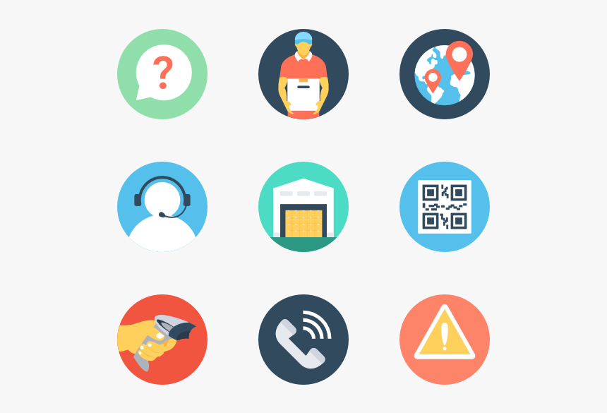 Global Logistics - Logistic Icon Vector Png, Transparent Png