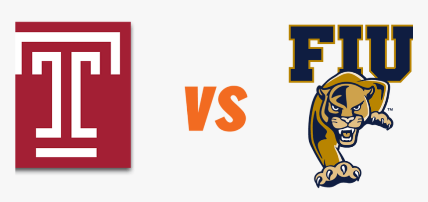 Temple Vs Florida International Preview - Florida International University Mascot, HD Png Download