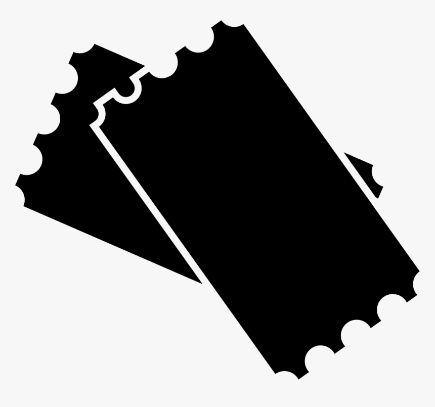 Two Movie Tickets - Tickets Icon Png, Transparent Png