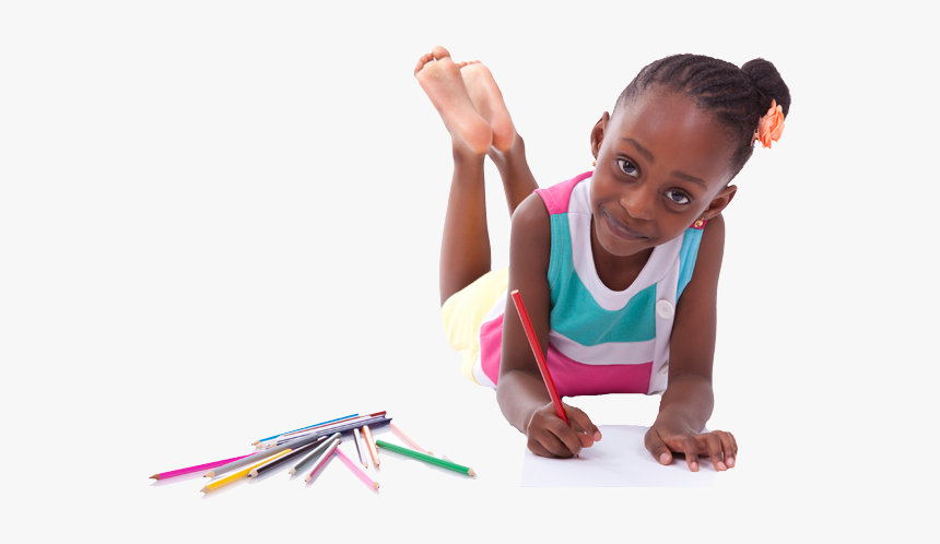 Clip Art Happy African Child - African American Child Png, Transparent Png