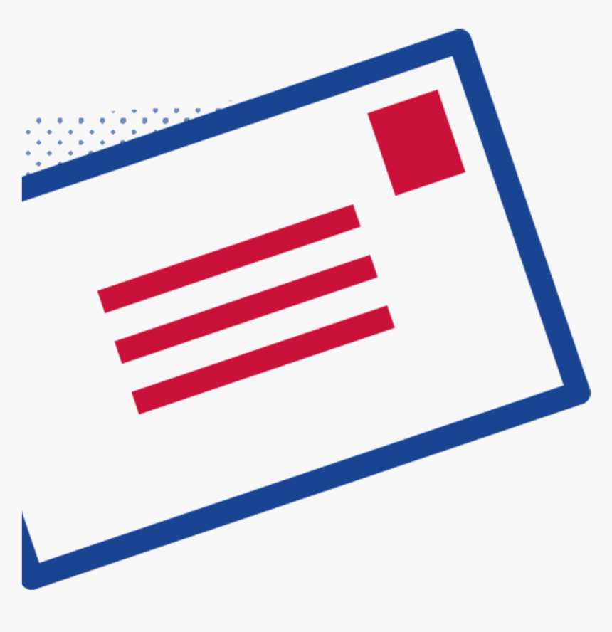 Peeking Envelope - Envelope Flying, HD Png Download