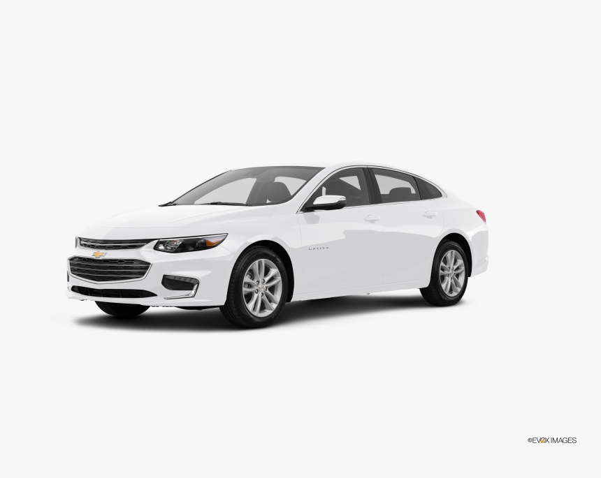 2018 White Chevy Malibu, HD Png Download