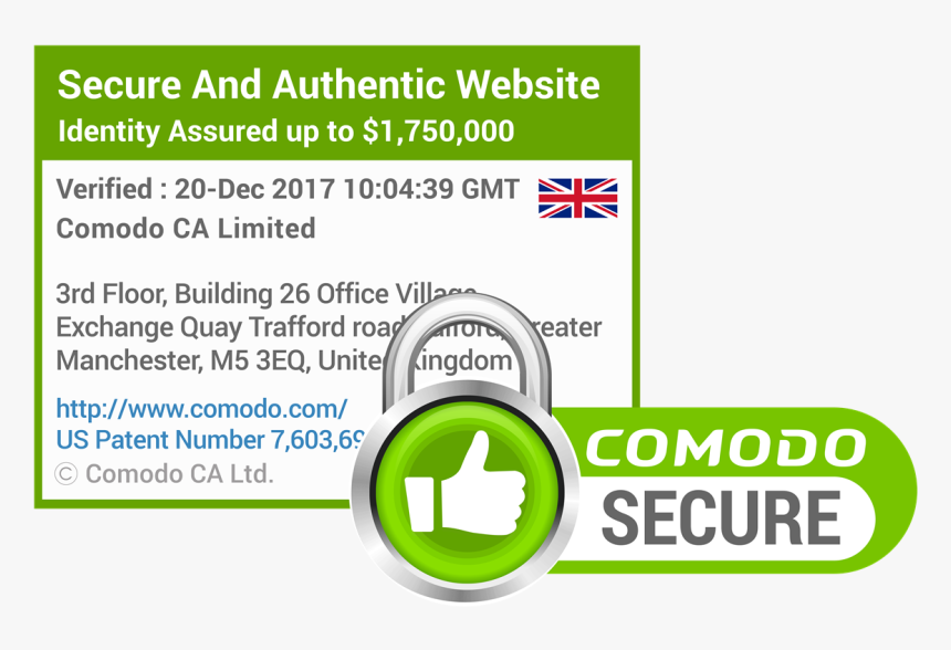 Purchase A Tls/ssl Certificate Today And Add The Trustlogo - Comodo Dynamic Site Seal, HD Png Download
