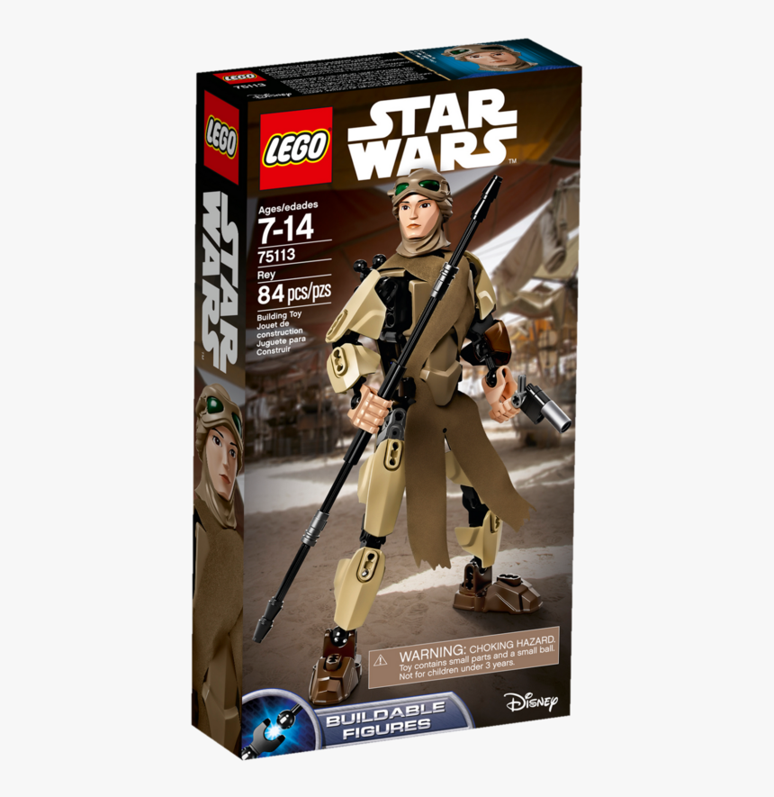 Lego Star Wars Finn Rey Buildable Figures, HD Png Download