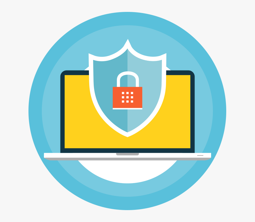 Blog-ssl - Laptop Security Logo, HD Png Download
