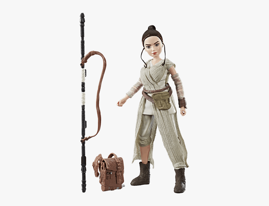 Star Wars Forces Of Destiny Rey Of Jakku Doll, HD Png Download