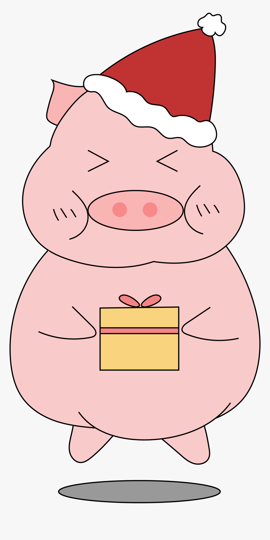 Pig Year Cute Cartoon Pink Png And Vector Image , Png - Cartoon, Transparent Png