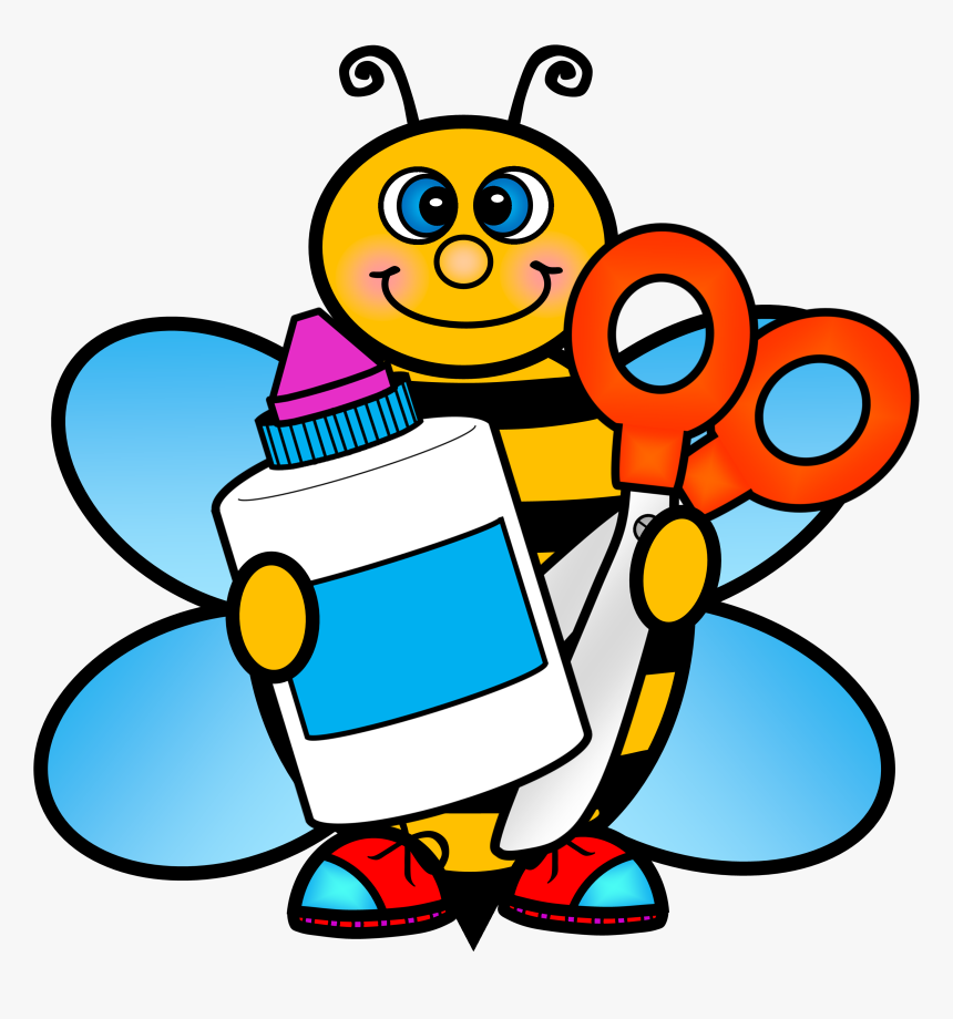 Transparent Daycare Clipart - Bee School Clip Art, HD Png Download