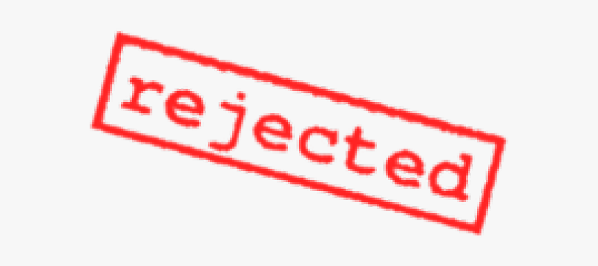 Denied Stamp Png Transparent Images - Line Art, Png Download