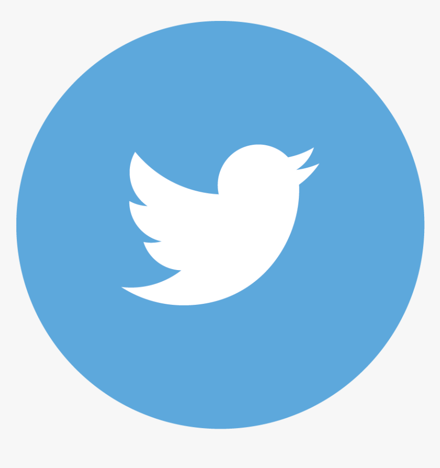 Subscribe To Prima S Newsletter - Twitter Logo Circle Blue, HD Png Download