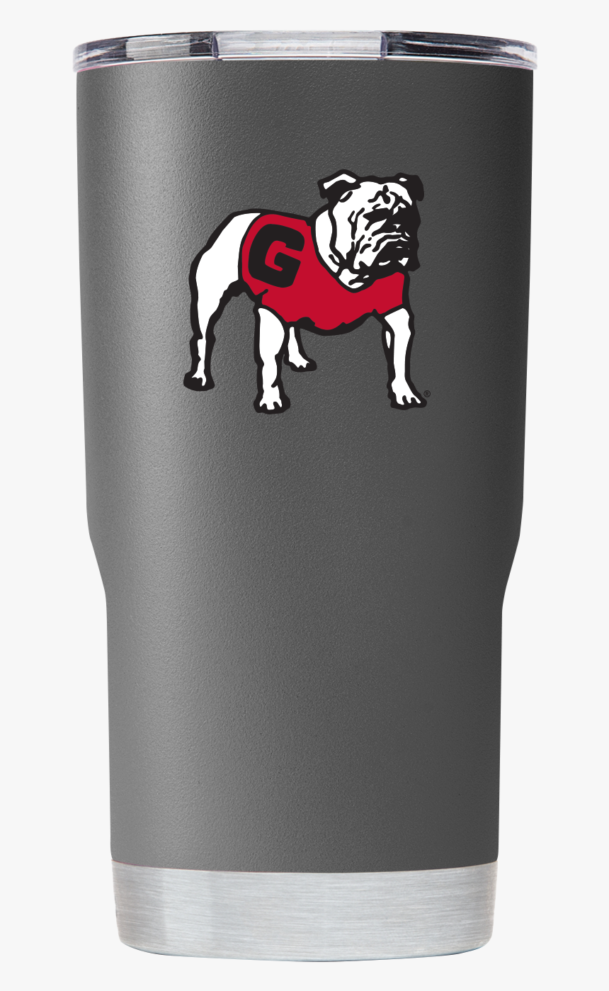Georgia 20 Oz Vault Bulldog Gray Tumbler - Gametime Sidekicks, HD Png Download