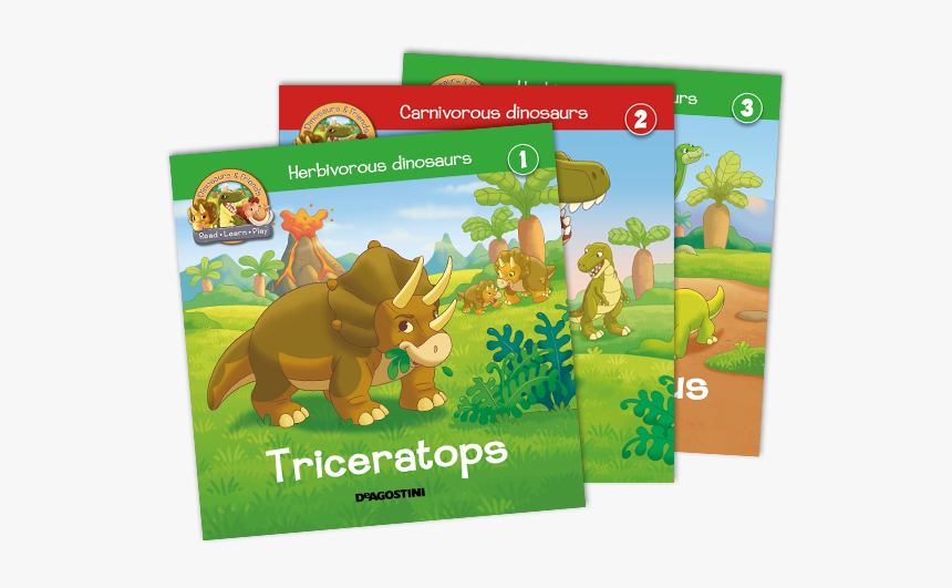 Prehistoric Animals - Deagostini Dinosaurs And Friends, HD Png Download