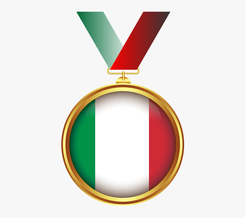 Medal, Gold, Tape, Transparent Background, Decoration - Medaglia Png, Png Download
