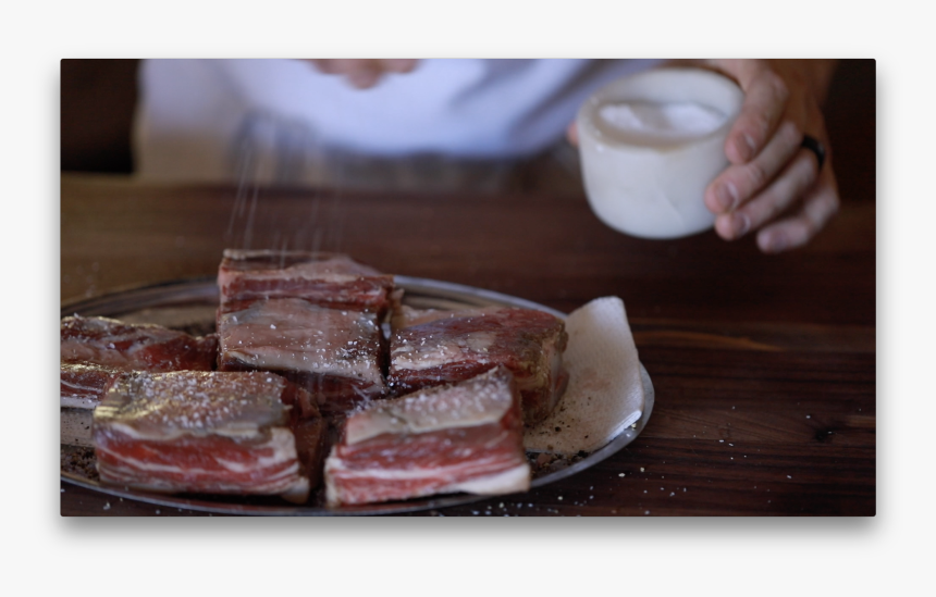 Season On Both Sides - Salt-cured Meat, HD Png Download