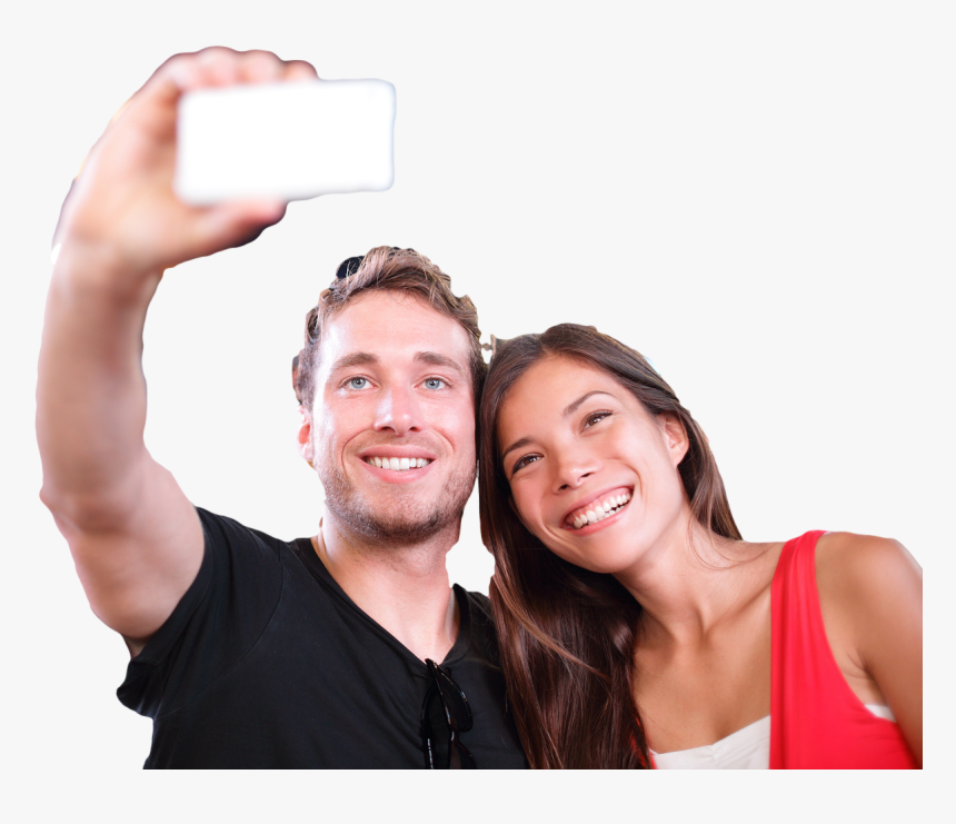 คน เซล ฟี่, HD Png Download