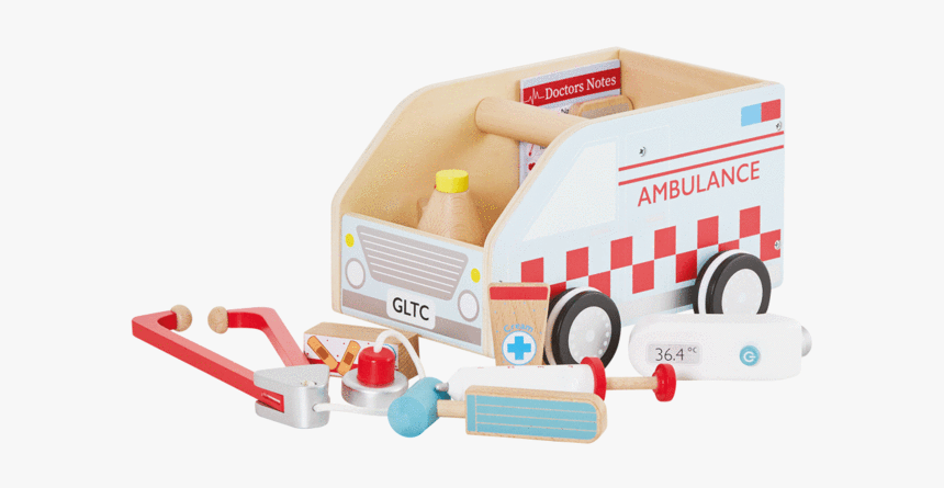 Ambulance Doctor S Set - Push & Pull Toy, HD Png Download