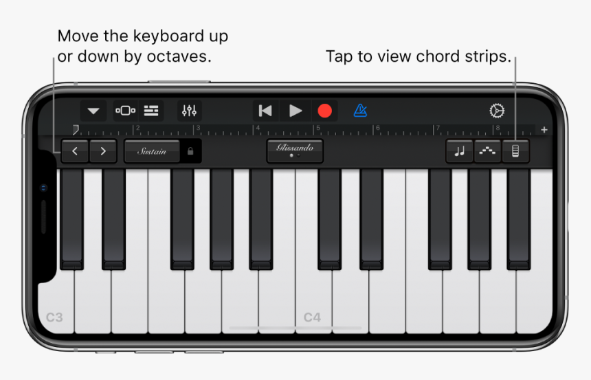 Keyboard Touch Instrument - Kadhalar Dhinam Theme Piano Notes, HD Png Download