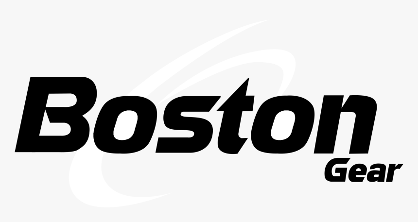 Boston Gear Logo Black And White - Boston, HD Png Download