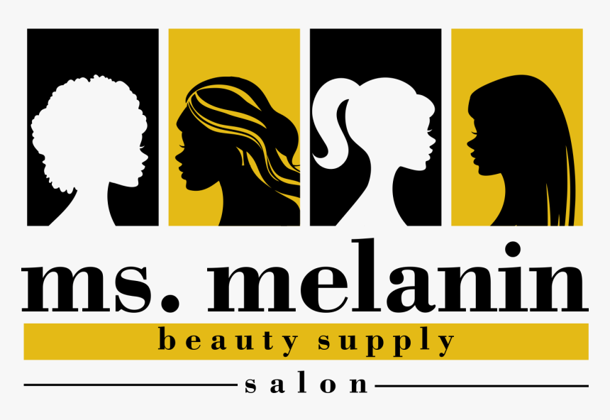 Beauty Supply Logo - Ms Melanin Beauty Supply, HD Png Download
