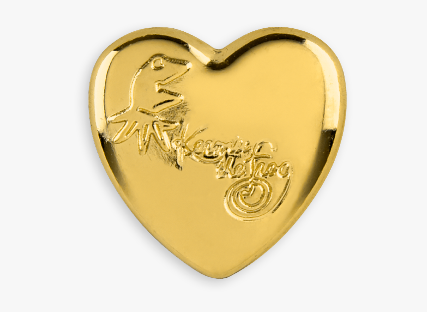 2010 - Variety Gold Heart Pins Kermit, HD Png Download
